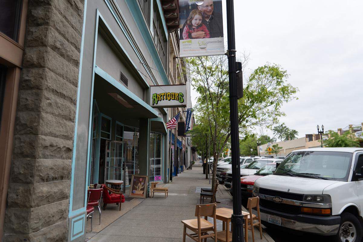 Antique Row in Tacoma is cram-full of different secondhand stores.