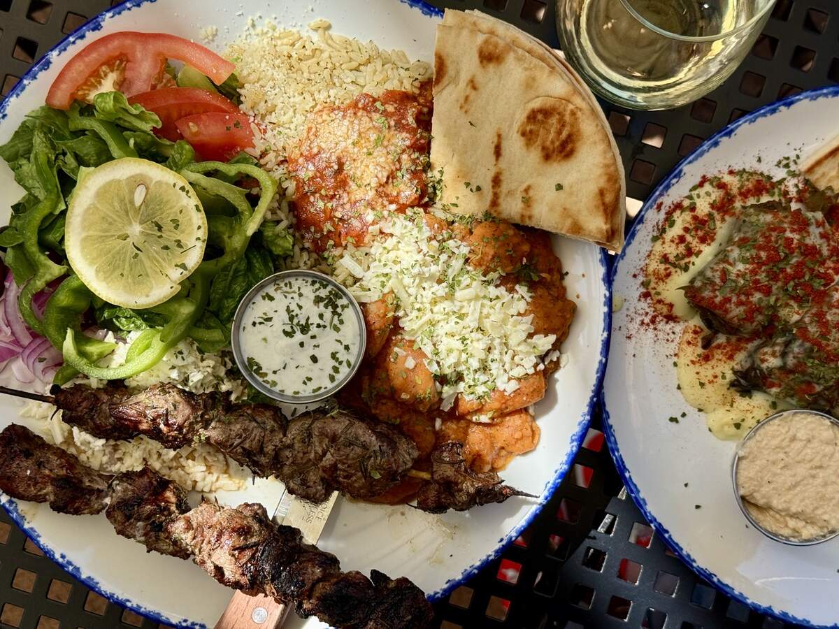 Giorgio's Greek Cafe in Puyallup is likely the only full-service Greek restaurant in Pierce County. The patio is a lovely place to enjoy a plate of souvlaki, butter beans and dolmades.