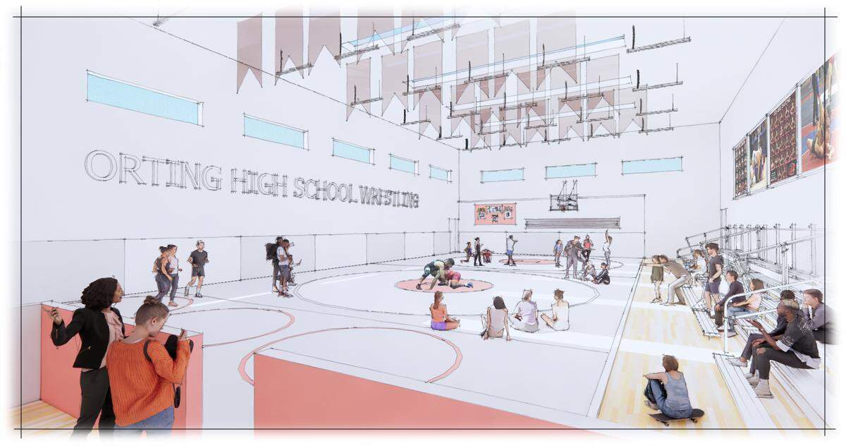 Orting School District is proposing a ballot measure in February 2023 that may build a new wrestling room at Orting High School.