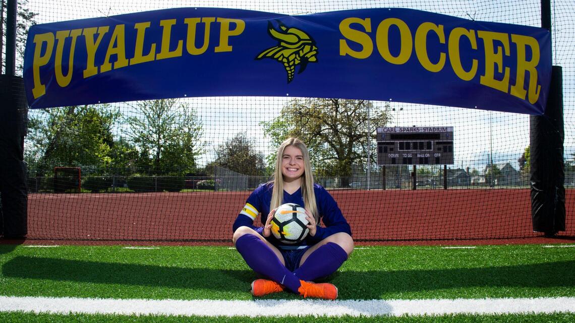 The TNT’s All-Area girls soccer player of the year paced the Vikings to an undefeated season