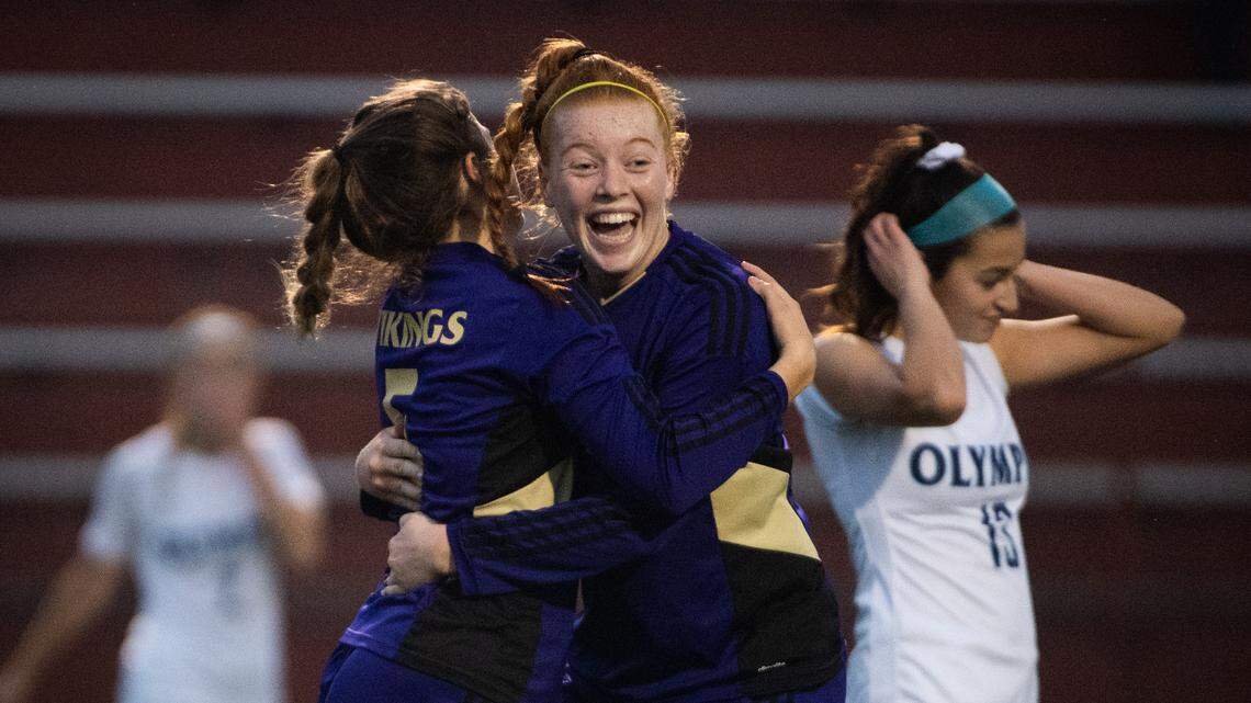High school girls soccer state tournament first-round matchups in Washington