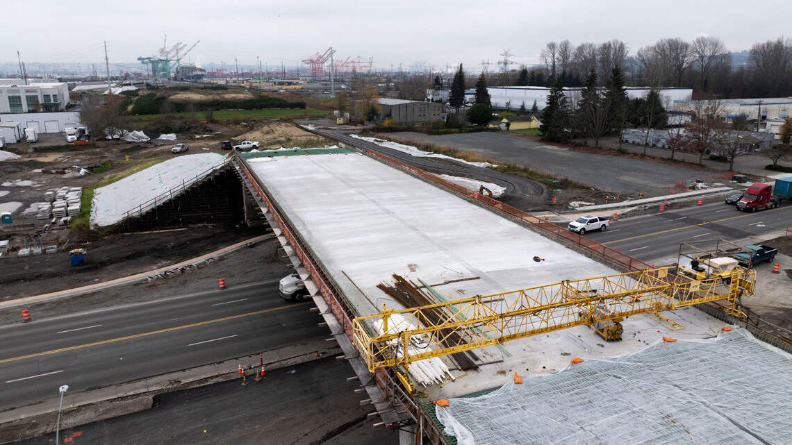 Parts of toll road linking port to I-5 are nearly finished. Here’s when it’s set to open