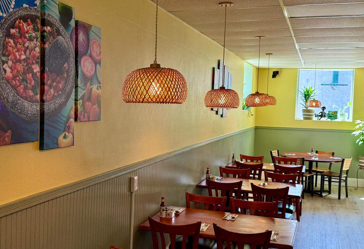 Castro, his family and team and have worked on the space since March, bringing warm colors and Filipino-inspired artwork.