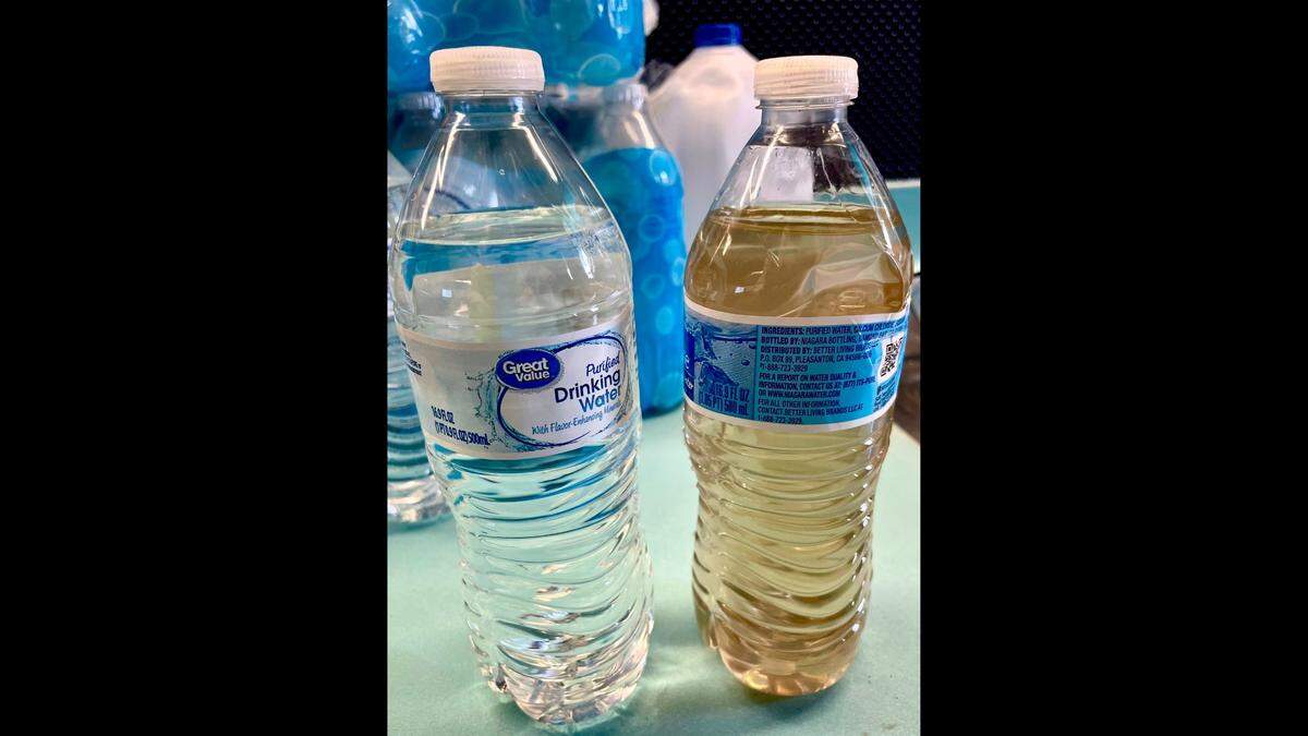 Complaints of brown water coming out of some Birney Elementary School faucets have persisted for months.
