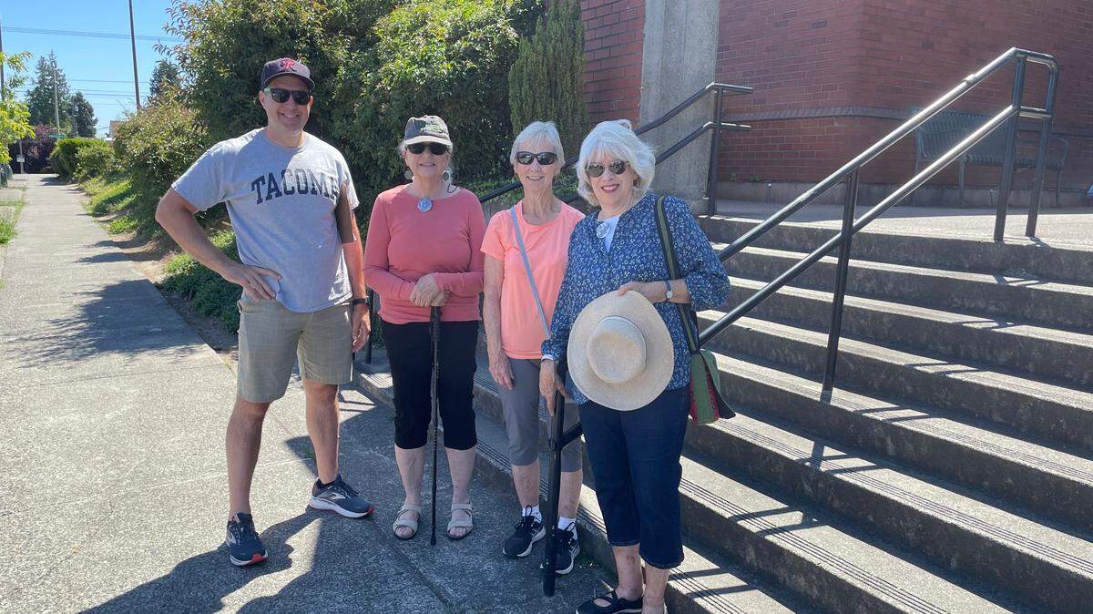 Deputy Mayor John Hines chatted with community members about neighborhoods during his walk across Tacoma, covering almost 200,000 steps and nearly 70 miles in seven days.