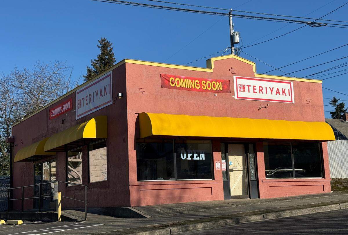 Mimi Teriyaki, which has a location in Tacoma’s Hilltop neighborhood, will open a second restaurant where Rolls House stood at 759 S 64th St. A coming soon sign is shown on Sunday, Jan. 26.