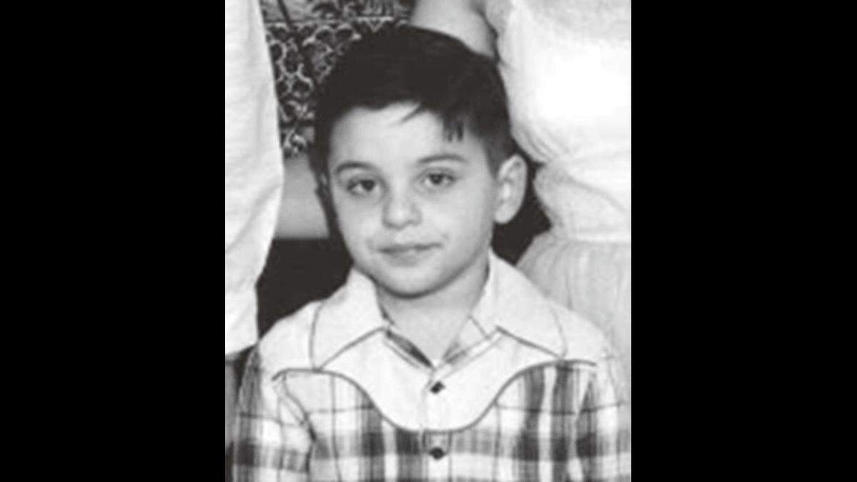 Gary Haynie pictured in childhood.