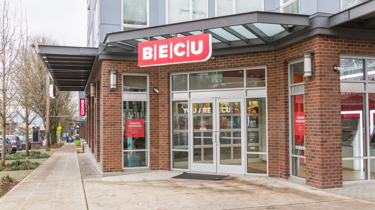 A BECU Seattle branch is shown here. The credit union announced this week it would be opening its Pierce County Financial Center at the corner of South 23rd Street and South Union Avenue in Tacoma next year.