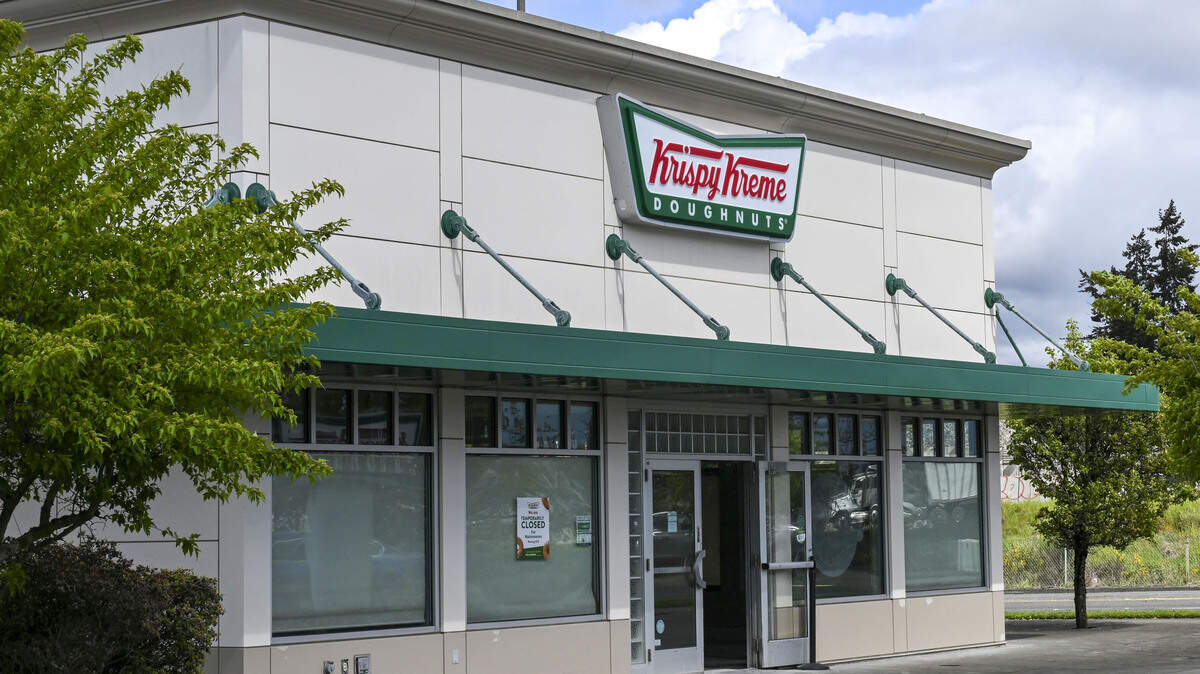 The Krispy Kreme Doughnuts store at Tacoma Mall, 4302 Tacoma Mall Blvd., is temporarily closed for remodeling.
