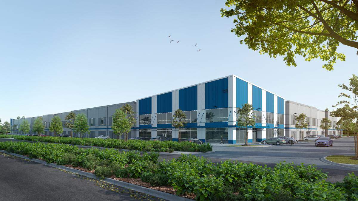 Bridge Industrial on Wednesday released a rendering of planned development for at least one of the buildings on site at its recently purchased Tacoma property.