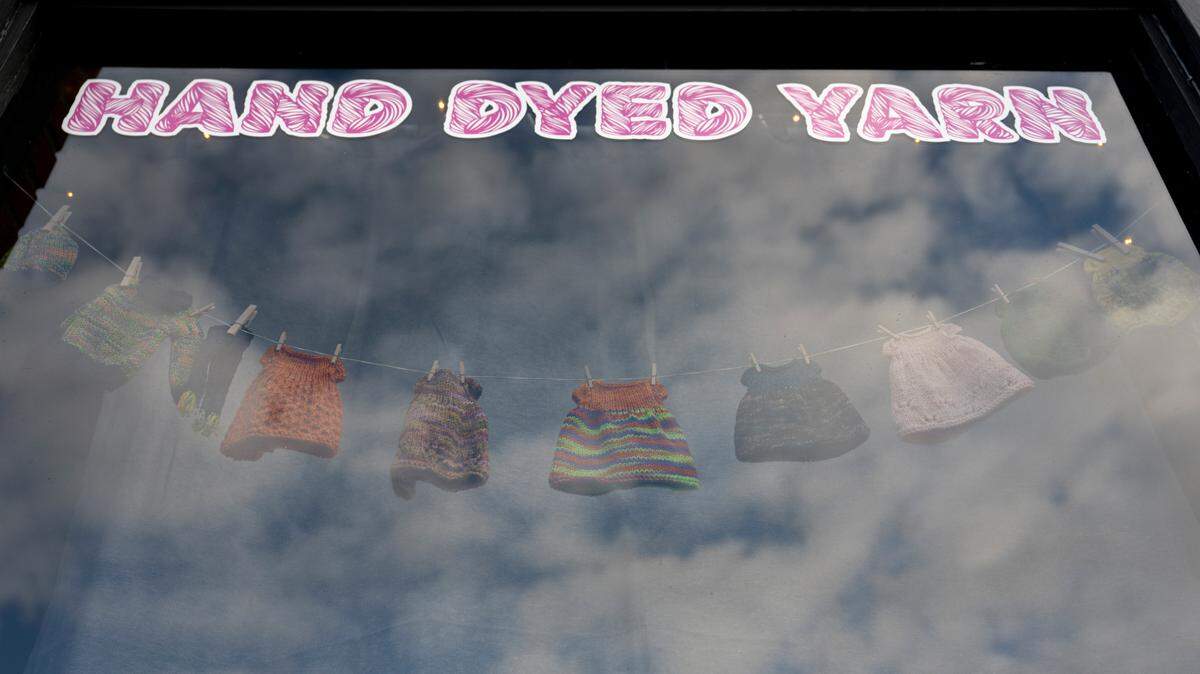 Jadawoo Designs is a local yarn shop that opened in the fall and offers hand-dyed yarn. Shown on Friday, Jan. 12, 2024, in Tacoma.