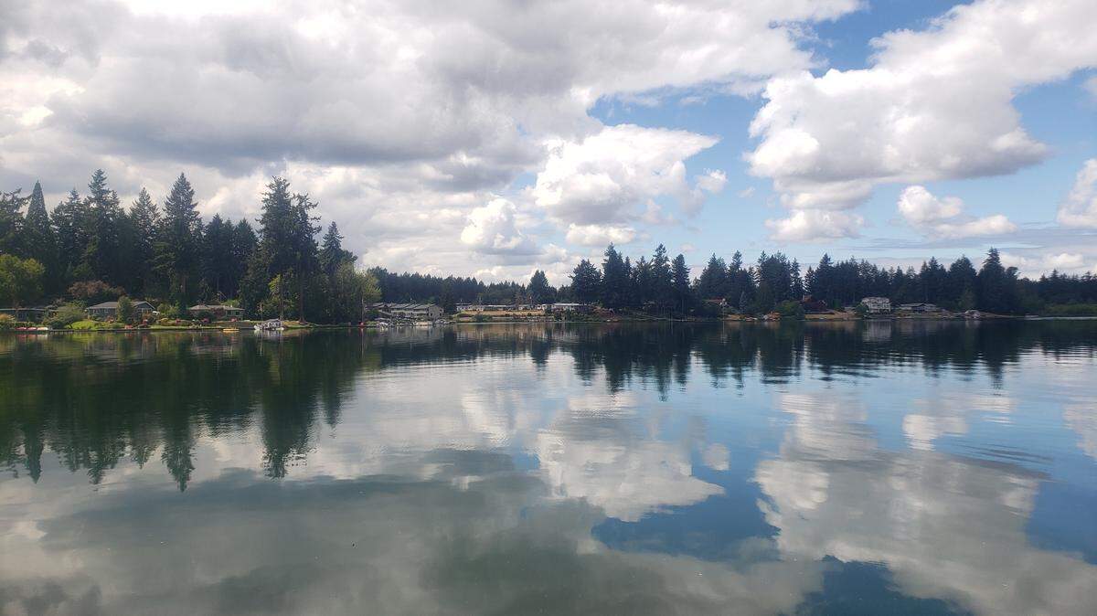 Spanaway Lake on Tuesday, Aug. 10, 2023. 