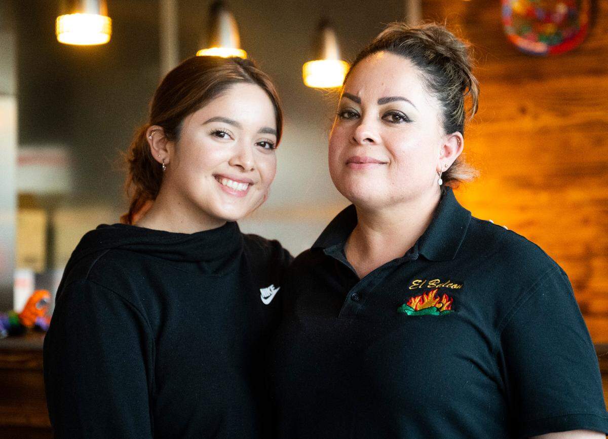 Now managing her family’s second restaurant, Mariana Amaya (left) said she understands just how hard her father and mother (right) worked. “I didn’t get that when I was young,” she said.