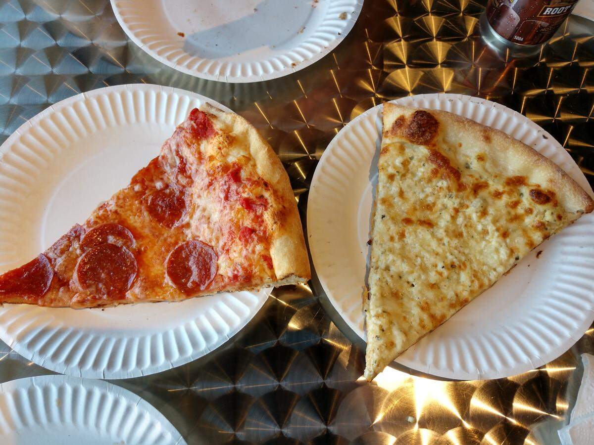 Salamone’s Pizza is now open in the Stadium neighborhood. The restaurant is known for its pizza by the slice.