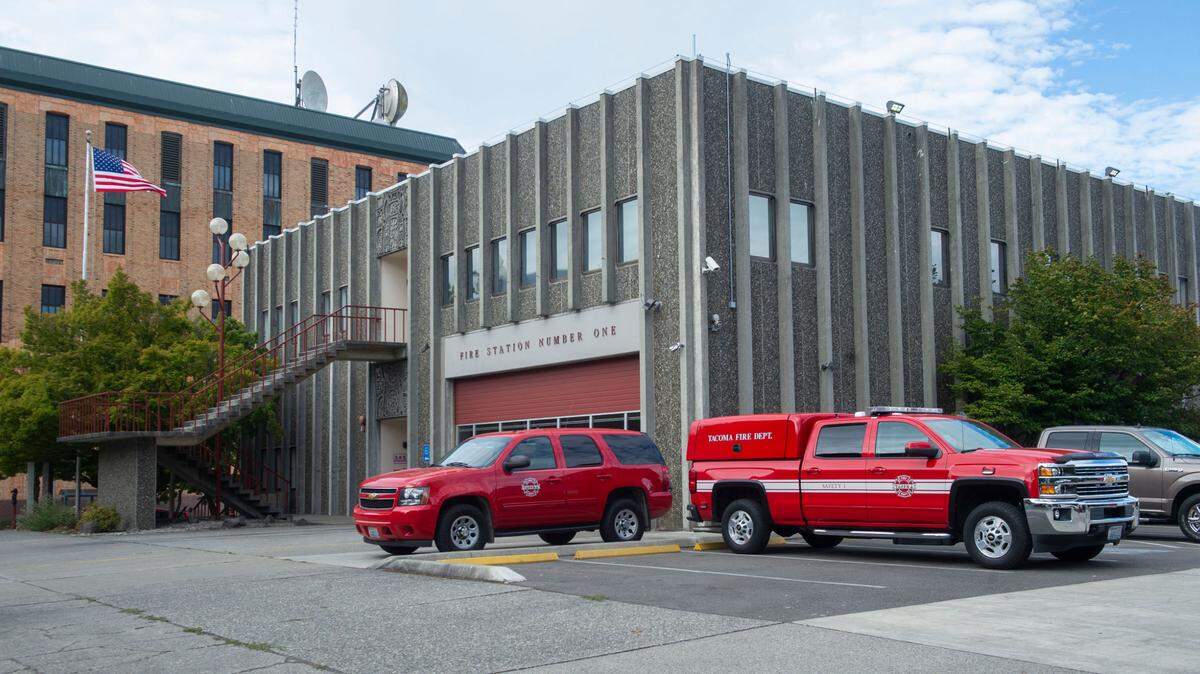 Tacoma Fire Station 1, located at 901 Fawcett Ave., on August 16, 2021.