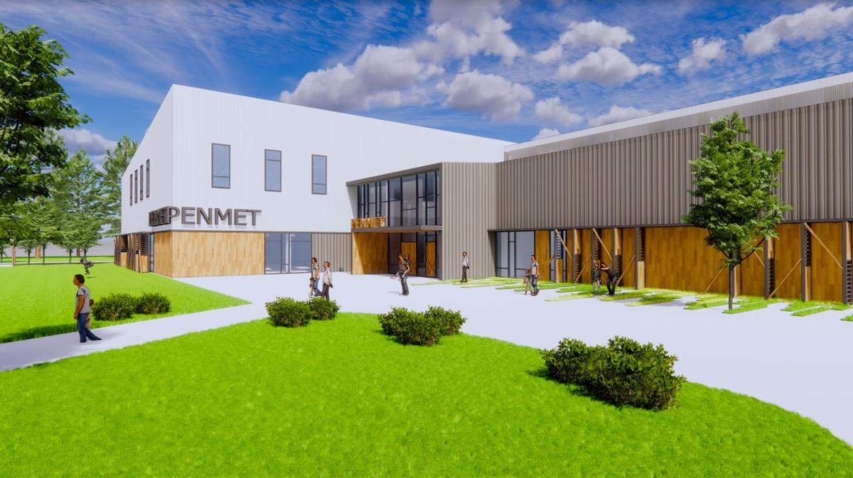 The Peninsula Metropolitan Park District shared designs for the new community recreation center at a virtual open house Jan. 26, 2022.