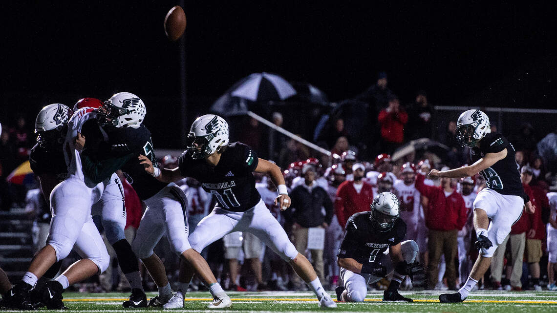 After just one year of high school football, Peninsula’s Watkins has Division-I aspirations