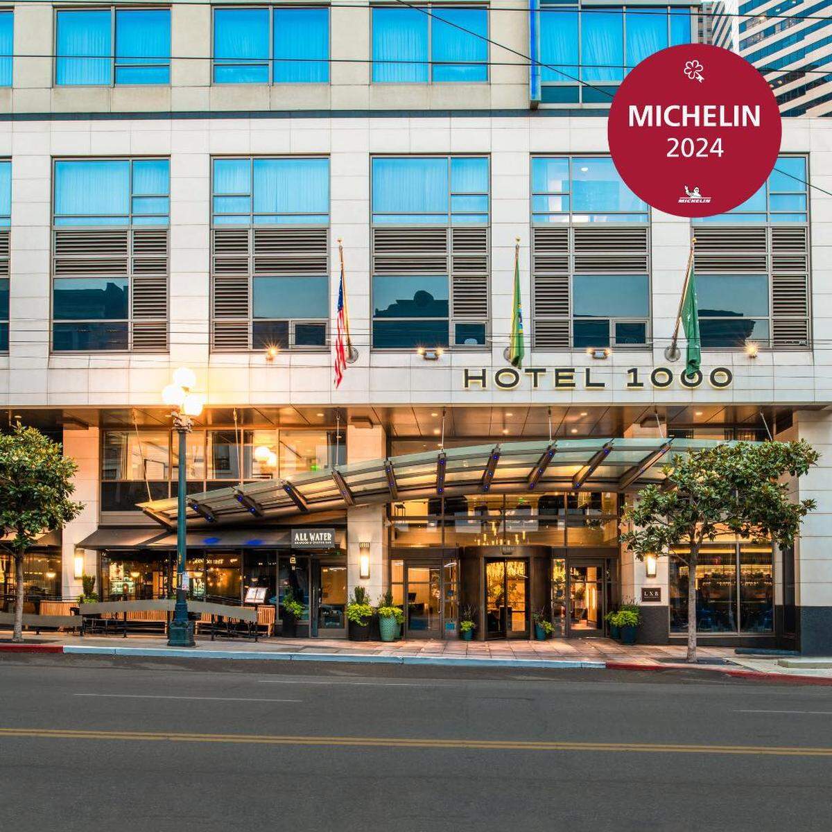 Hotel 1000 is a hotel in Seattle that received a MICHELIN Key.