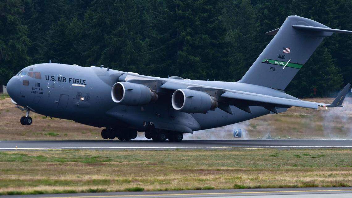 See military plane over Key Peninsula on Sunday night? Here’s what it was