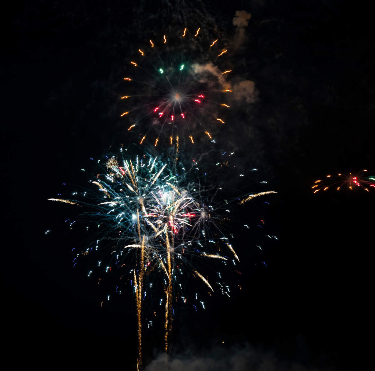 The Emerald Queen Casino fireworks show takes place as part of Tacoma’s 4th of July Summer Blast over Commencement Bay on the Ruston Way Waterfront in Tacoma, Wash. on Monday, July 4, 2022.