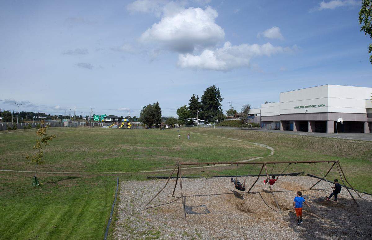 Suspensions and one termination followed a sick-out by employees at Tacoma’s Jennie Reed Elementary School.