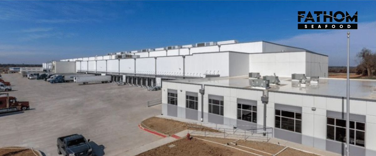 An image shared by Fathom Seafood shows what the buildings will look like in a proposed processing and cold storage facility at the Port of Tacoma.