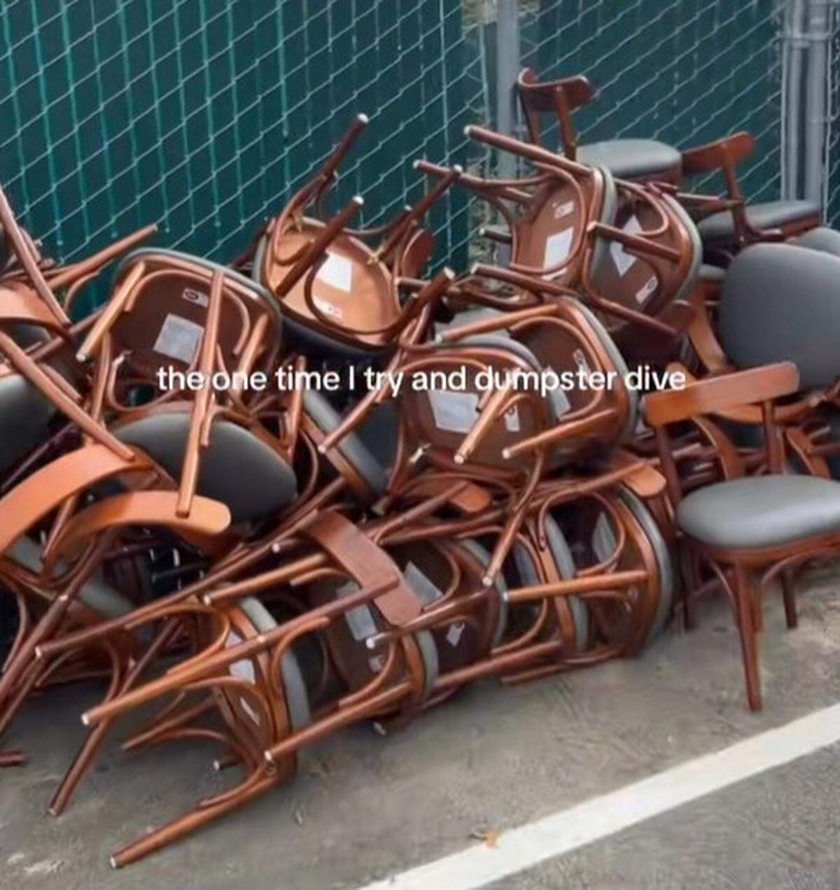 A Tacoma TikTok creator found dozens of new Rak Chairs outside Stanley & Seafort’s March 24. The restaurant’s parent company said it had to destroy them after a reported manufacturing defect.