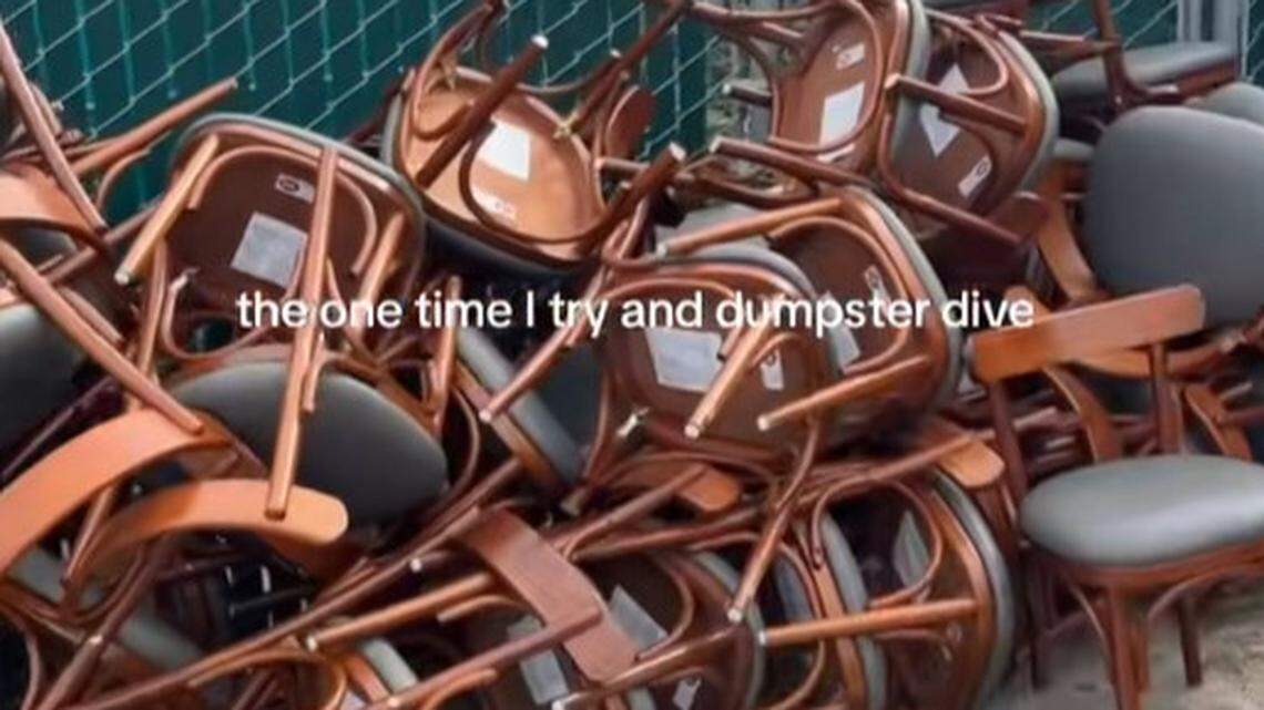 Why did Stanley & Seafort’s saw legs off dozens of new chairs, throw them away?