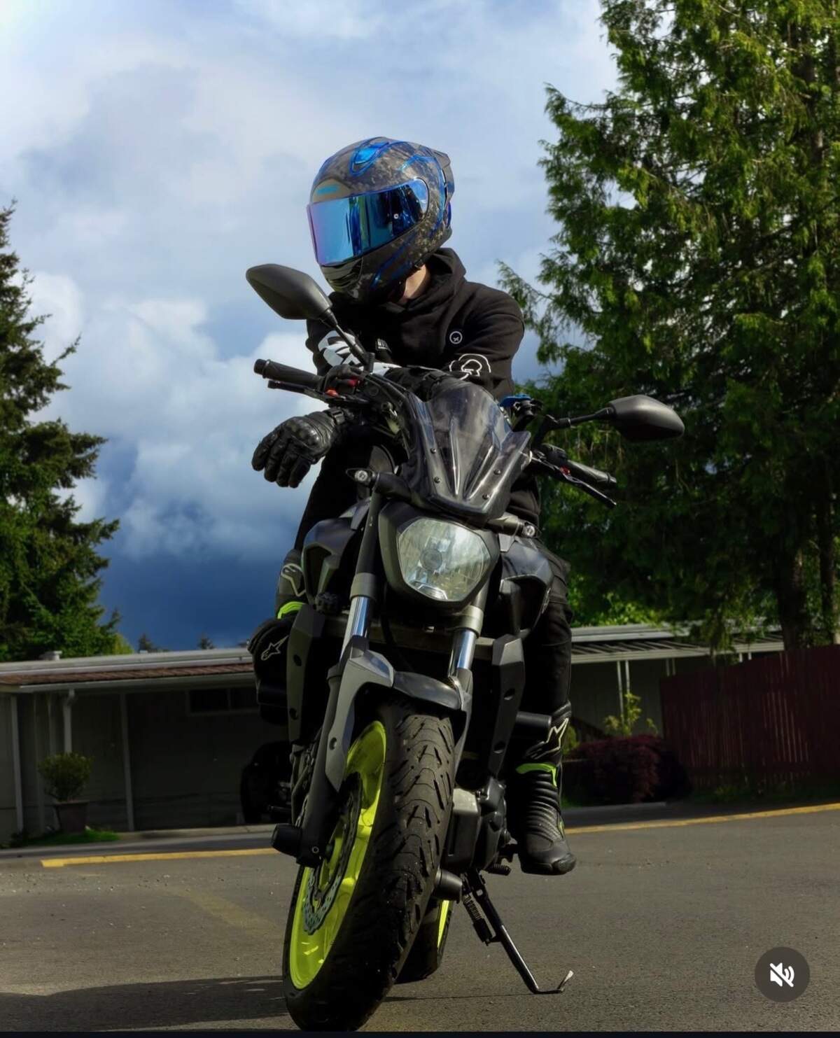 Andrew Bostwick of Tacoma had recently discovered a passion for motorcycles when he was killed in a collision with a car in Tacoma on July 6, 2025.