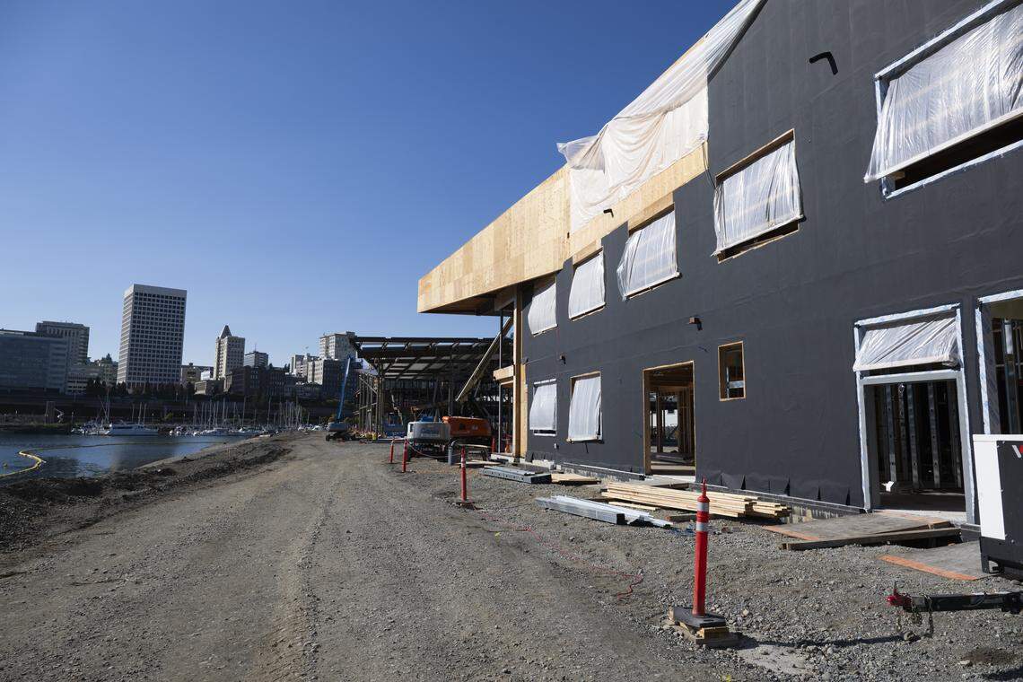 Tacoma Public Schools is partnering with the Port of Tacoma to build Maritime | 253, a program that offers students the chance to earn a credential in the maritime trades, on Wednesday, Sept. 24, 2025, in Tacoma.
