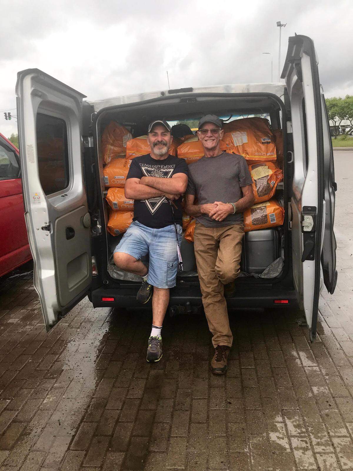 K-9 Rescue International transports supplies to help those in need.