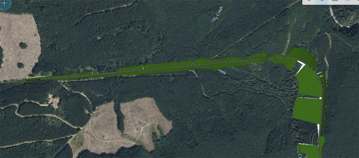 A preliminary concept of the State Route 162 bypass alternative.
