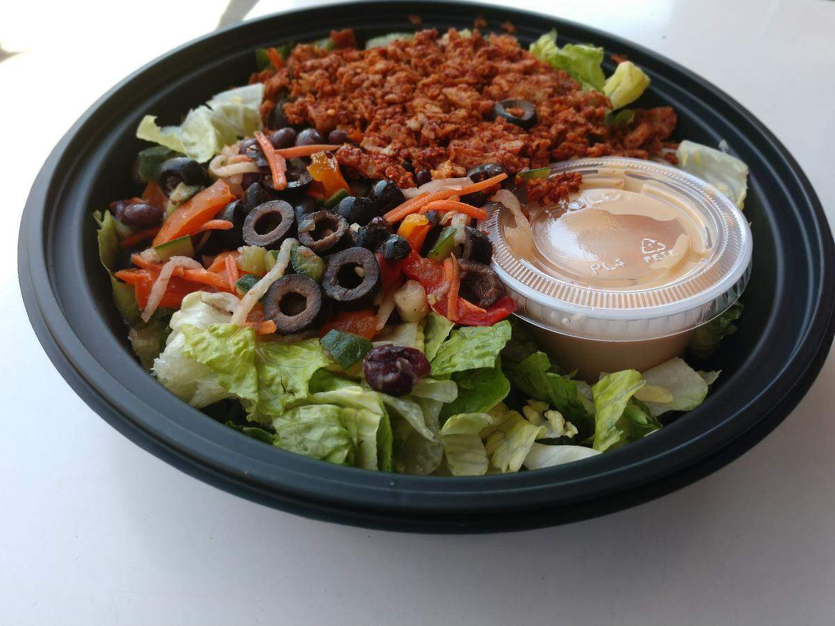 The al pastor salad from Costco.