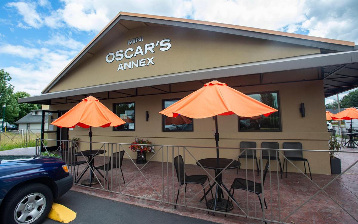 Mini Oscar’s Annex at 813 Academy St. in Sumner features a prominent pet friendly patio. Photo taken on Thursday, June 10, 2021