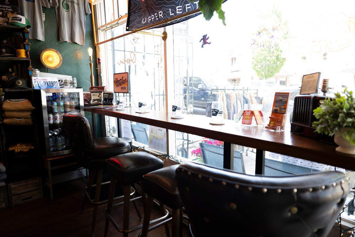 Havn NW Trade & Company has a bar and a few Pacific Northwest alcoholic beverages, on Monday, July 21, 2025, in Gig Harbor, Wash.