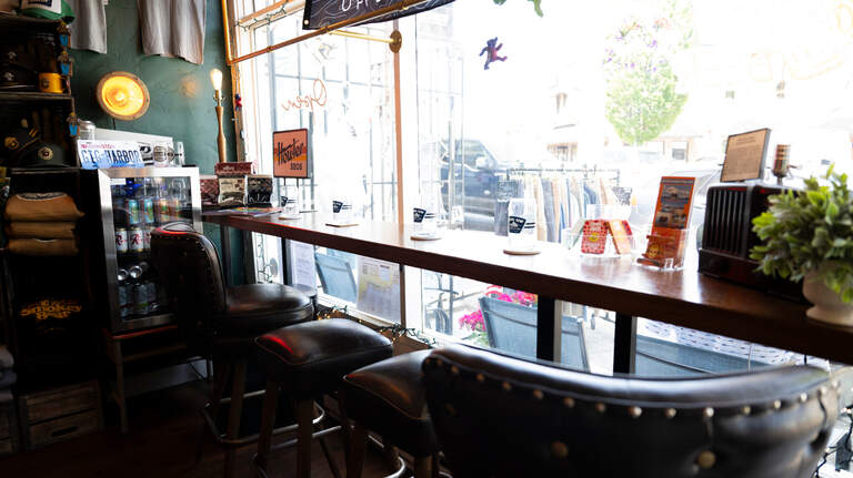 This Pierce County shop has a self-serve bar, a view of the water and PNW gifts