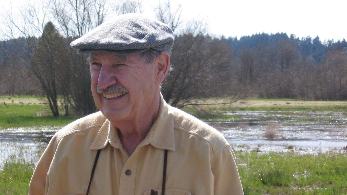 Kenneth Batker shown at the Billy Frank Jr. Nisqually National Wildlife Refuge.