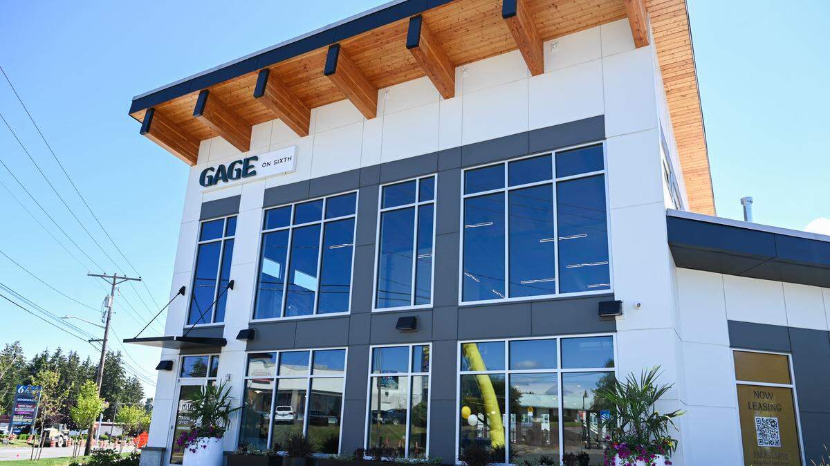 Gage on Sixth is a newly built apartment complex located on the corner of Sixth Ave. and South Shirley Street as seen on Wednesday, July 24, 2024 in Tacoma, WA.