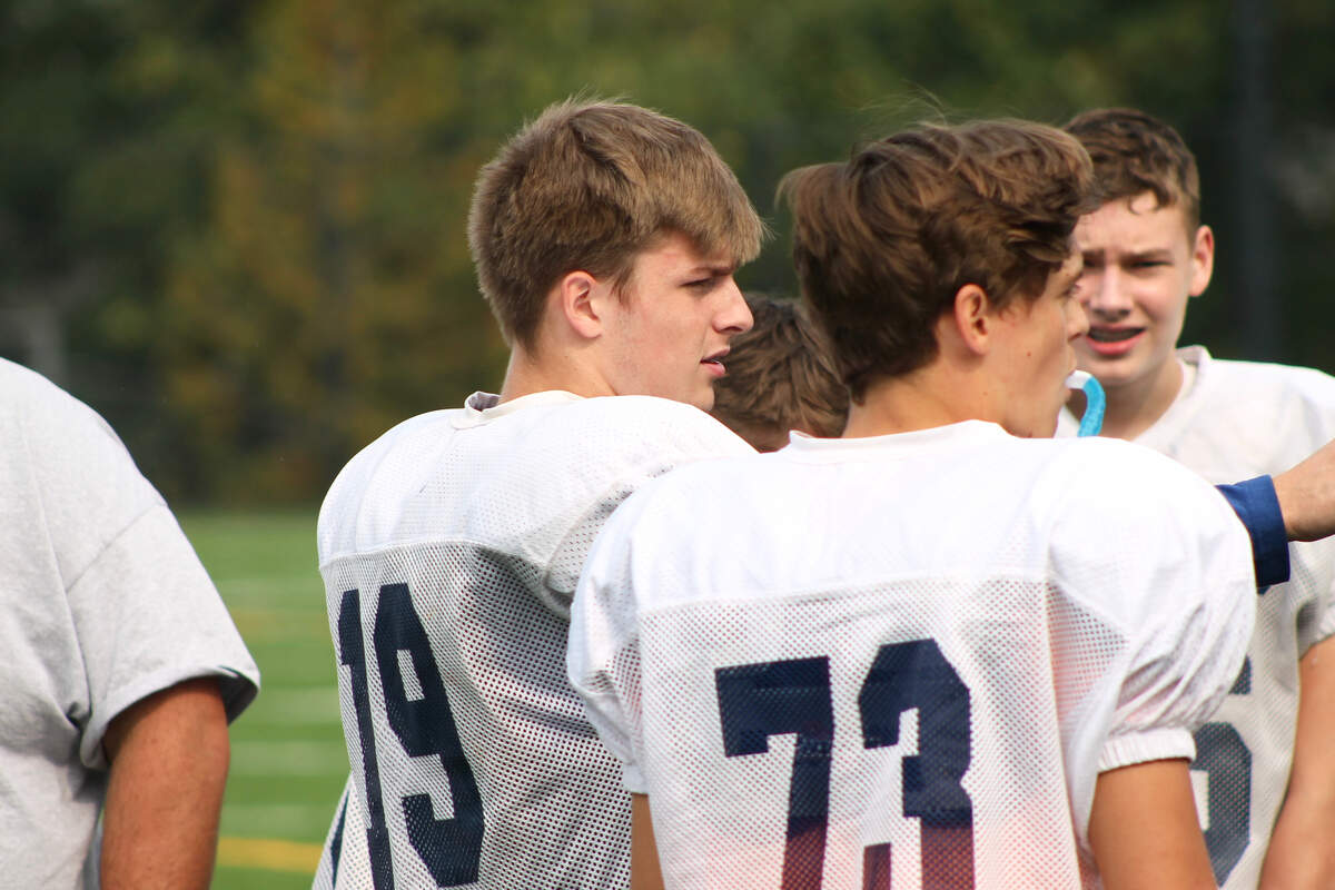 Gig Harbor senior quarterback Ben Hollenbeck (No. 19) said he has a good command of the QB position heading into the season.
