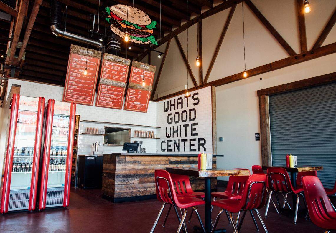The White Center Lil Woody’s. The Stadium District restaurant will serve the same menu as the brand’s other locations and also support the “Burger 4 Burger” campaign, with more Tacoma-centric collabs likely, said Lalario.