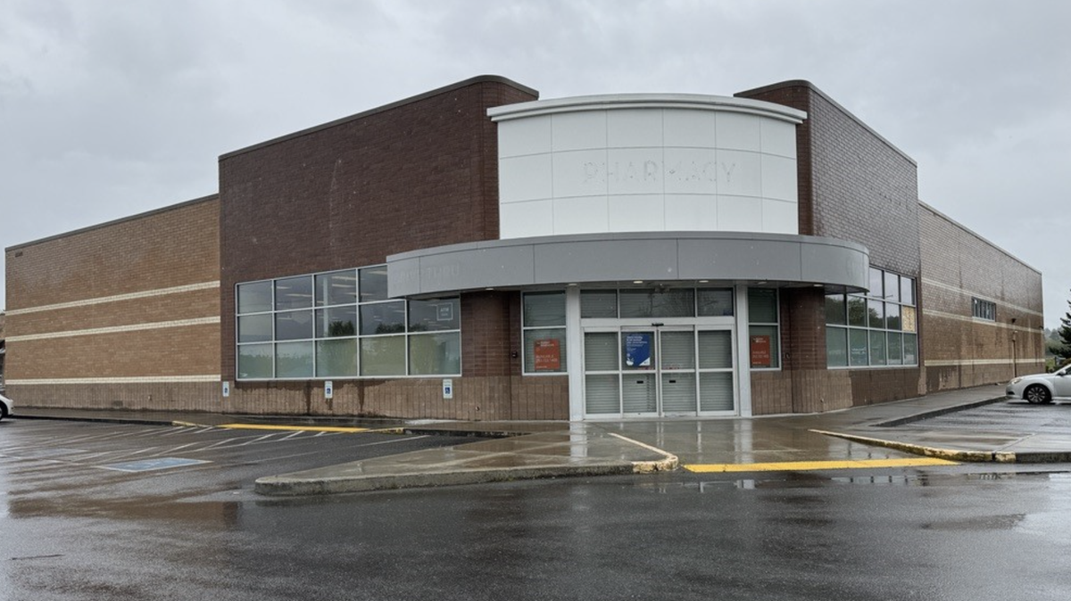 The former Rite Aid at 22201 Meridian E., in Graham (seen here in 2024) was the focus of plans submitted in July for a new Grocery Outlet.