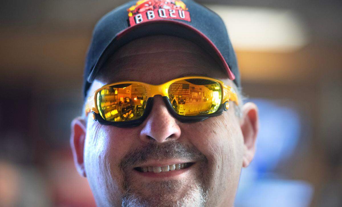 Gary Parker’s BBQ2U restaurant in Gig Harbor was voted the best barbecue in Pierce County. Parker is shown on Friday, June 23, 2023.
