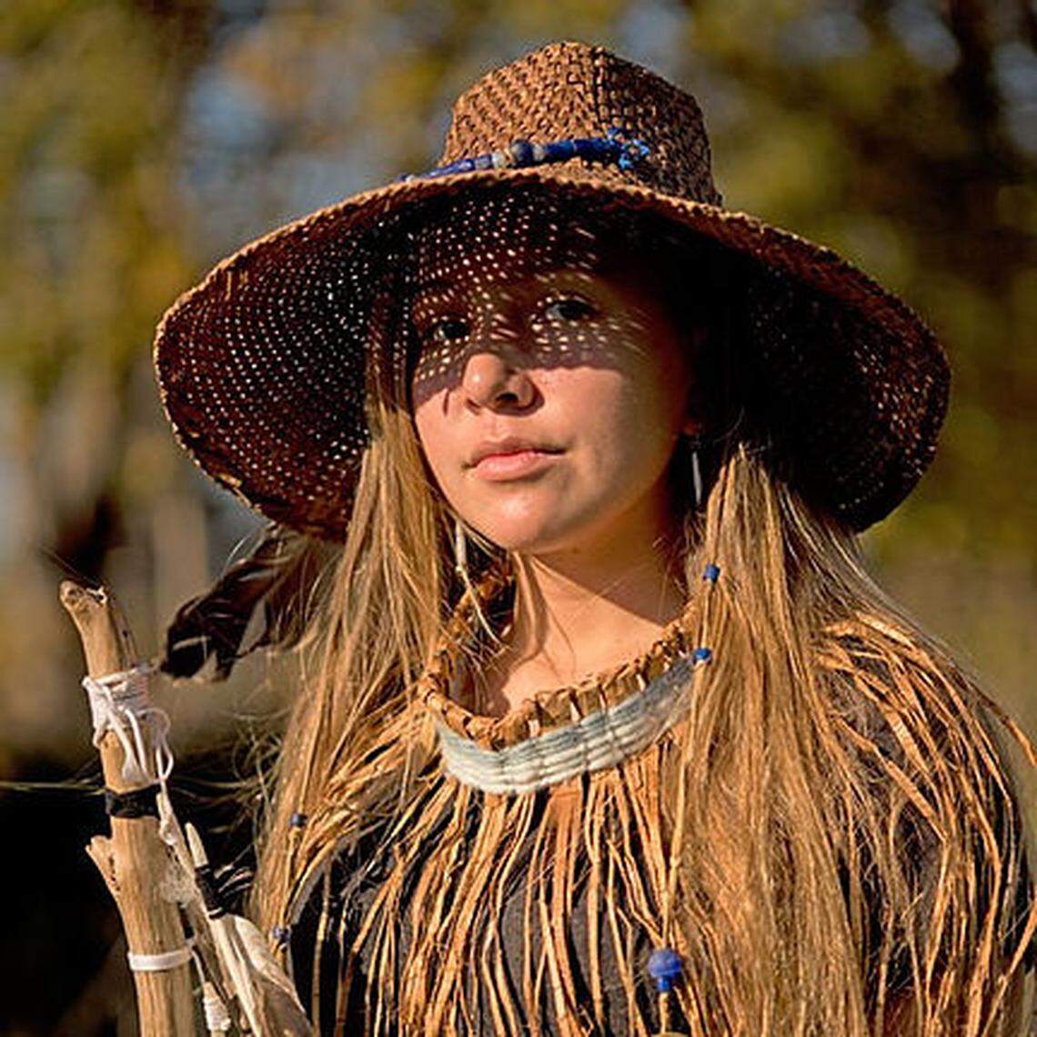 Northwest Indian College student and co-founder of Whiteswan Environmental Sadie Olsen, a member of the Lummi Nation, spoke during the Seattle CityClub’s “Civic Boot Camp: Native American Youth Advocacy” digital event Friday afternoon, June 11.