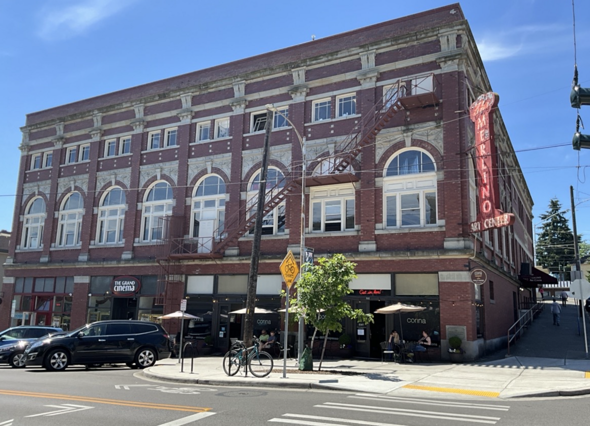 The Merlino Art Center, 604 Fawcett to 508 Sixth Ave., is home to businesses including The Grand Cinema, Corina Bakery and Tacoma City Ballet. The site recently was acquired by Grand Cinema Holdings.