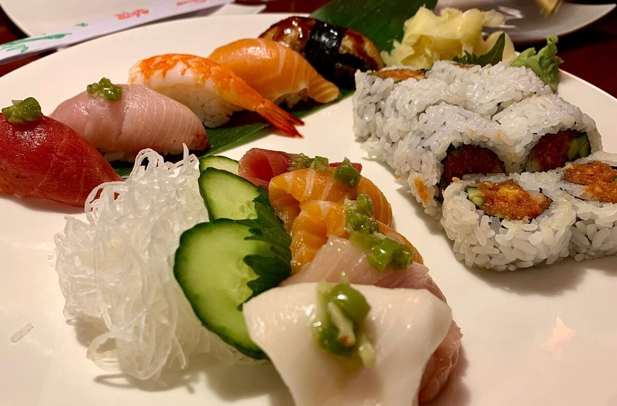 Sushi Ya, with a narrow dining room at 6125 100th St. SW in Lakewood, exclusively offers sushi-counter seating.