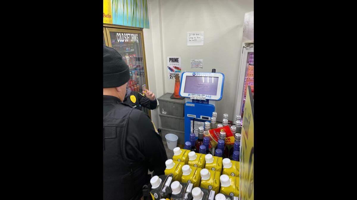 Washington State Gambling Commission agents and local police carried out search warrants at five businesses Tuesday, Feb. 4, 2025 in Tacoma, Lakewood and Seattle and seized seven illegal gambling machines and cash.