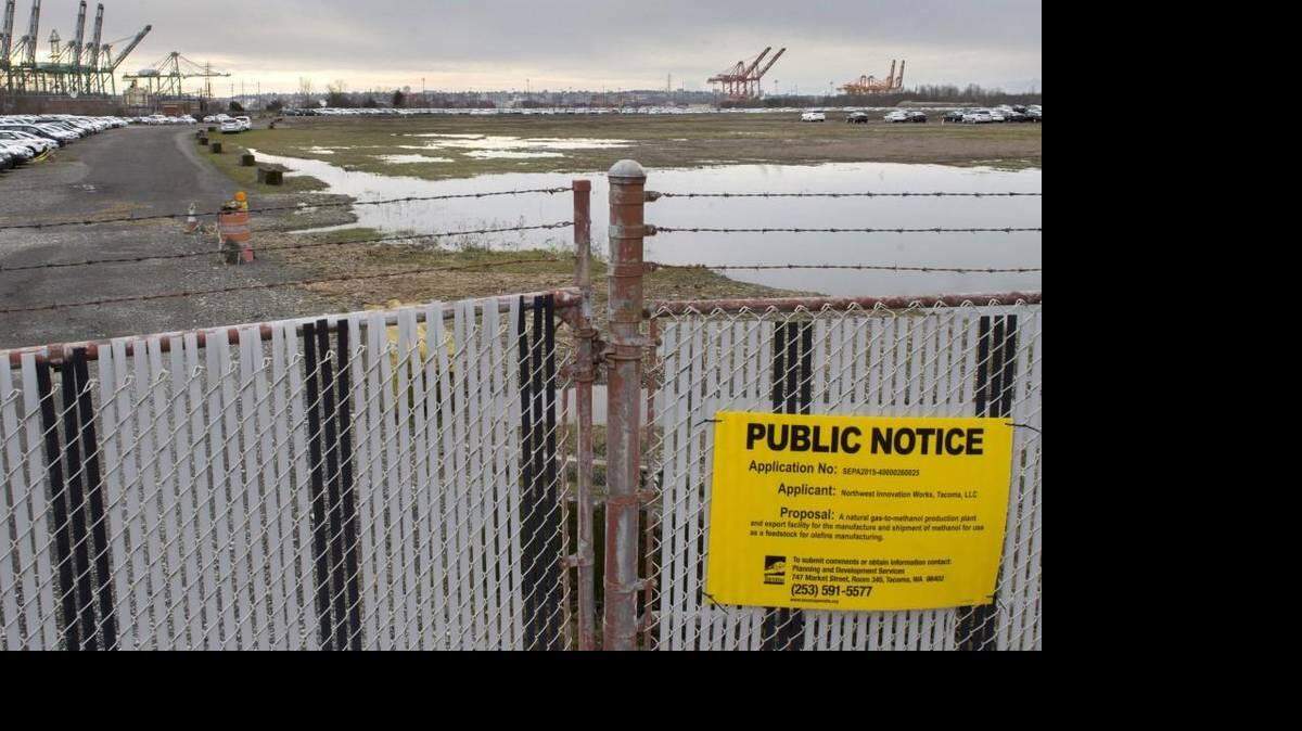 Port Commissioner Connie Bacon has said the port followed the letter of the law when notifying the public of its 2014 vote for a project that would have produced methanol for export to China.