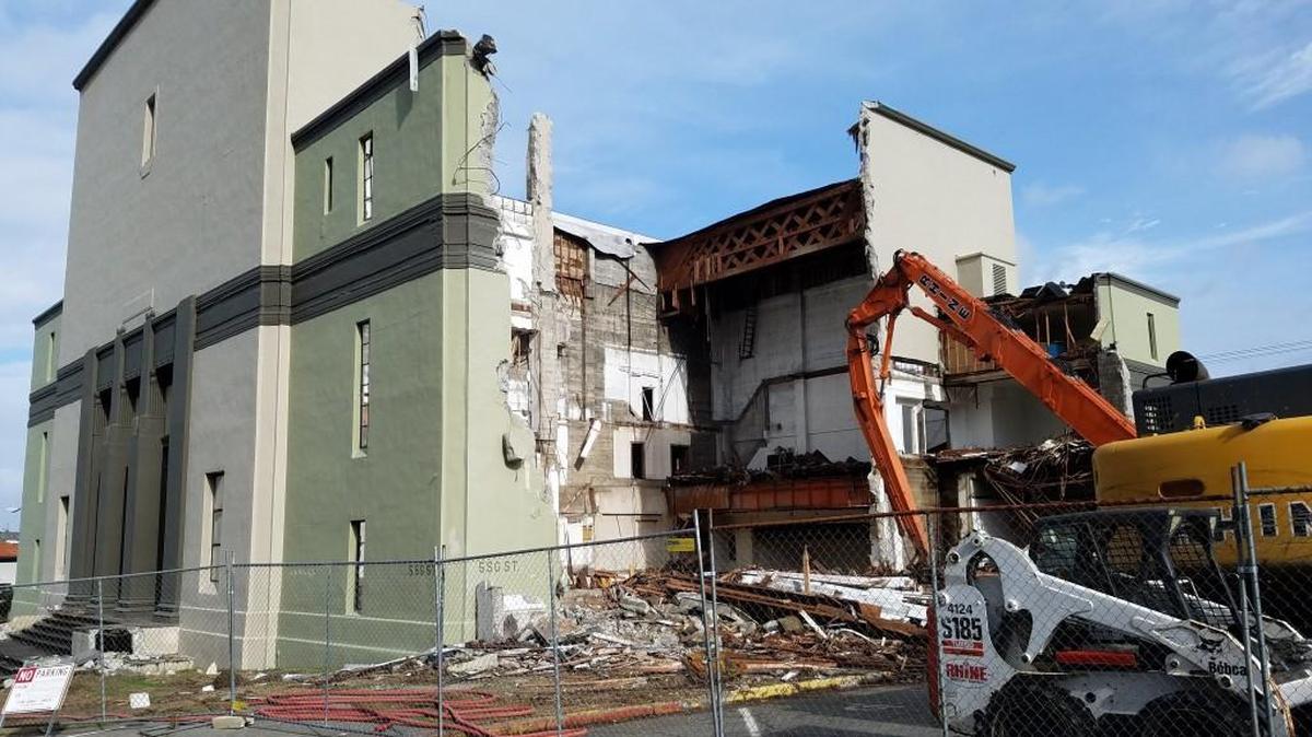 Demolition of the former site of nearly century-old Scottish Rite Cathedral on South G Street took place last fall in Tacoma.