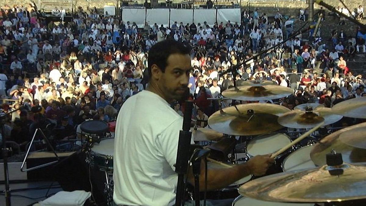 
Antonio Sanchez, whose drumming was the soundtrack to the movie “Birdman”, will be in Tacoma next week for a clinic at Ted Brown Music. Here, he’s pictured at a concert in Vienne, France, inside a 2,000-year-old Roman amphitheater.
