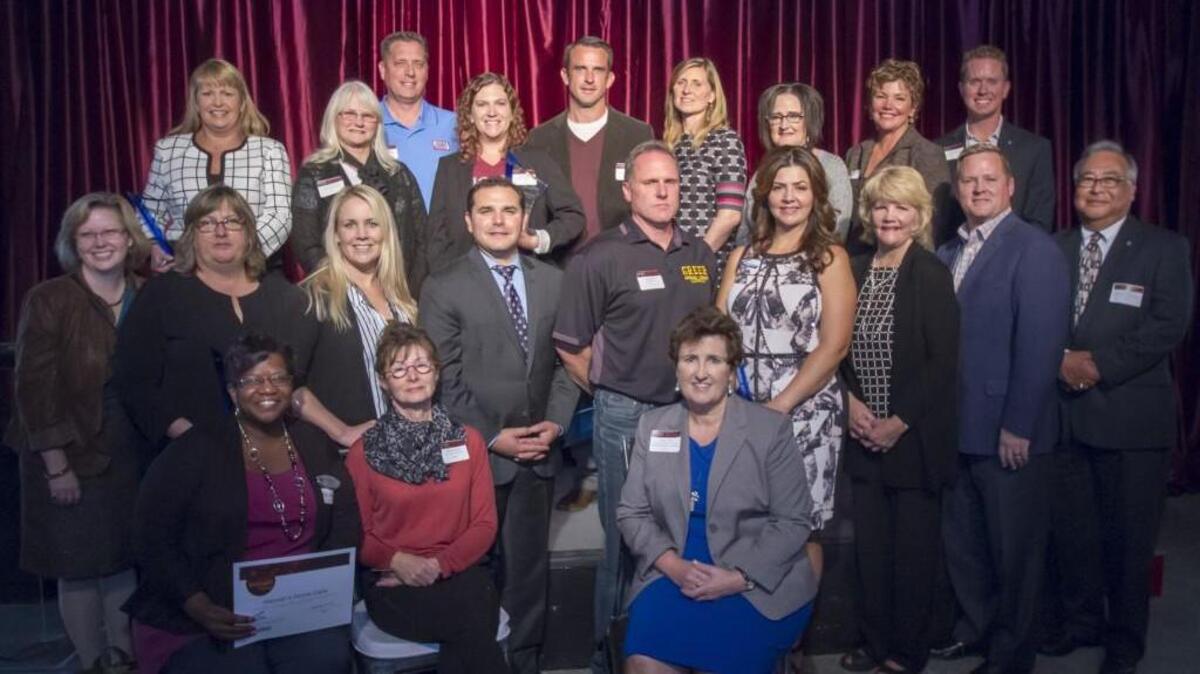 
More than a dozen businesses, represented here, were nominated for the Tacoma-Pierce County Chamber’s annual SpotLight on Business awards.
